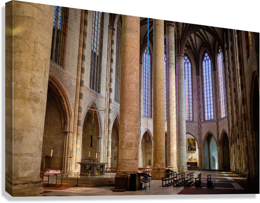 Eglise Canvas Print