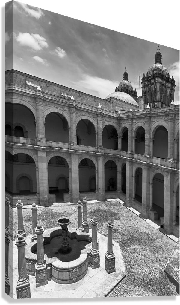 Austere Monastery  Canvas Print