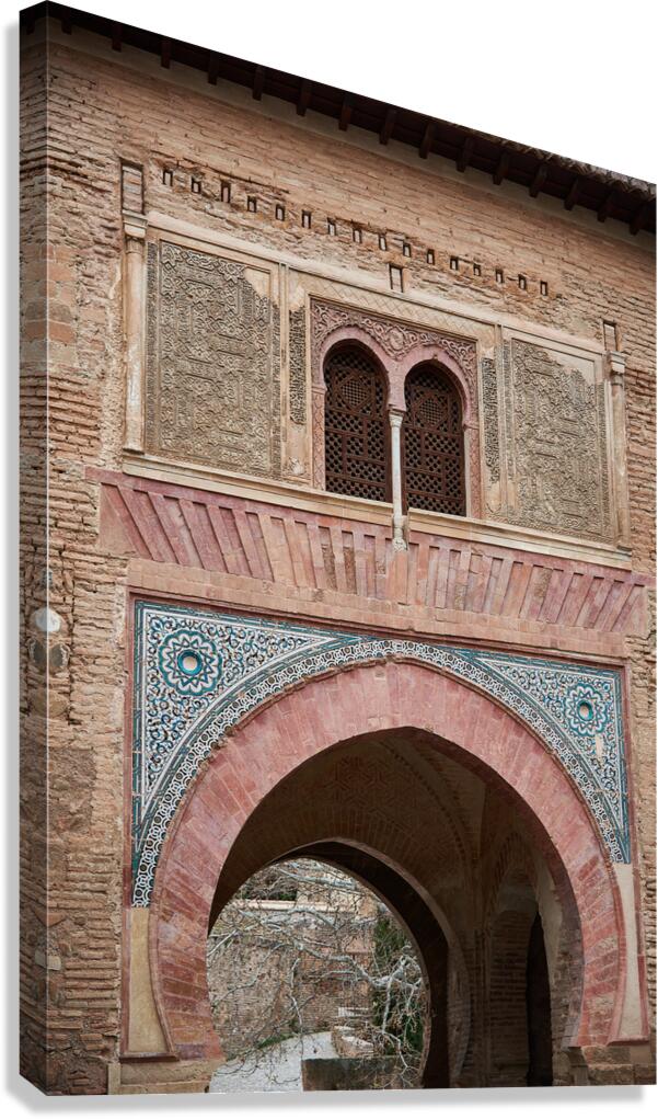 Alhambra Gate Canvas Print