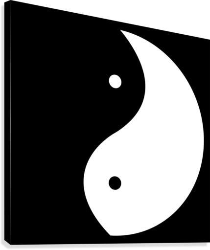 Yin Yang Canvas Print