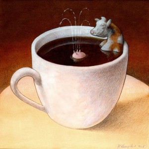 Coffee with milk