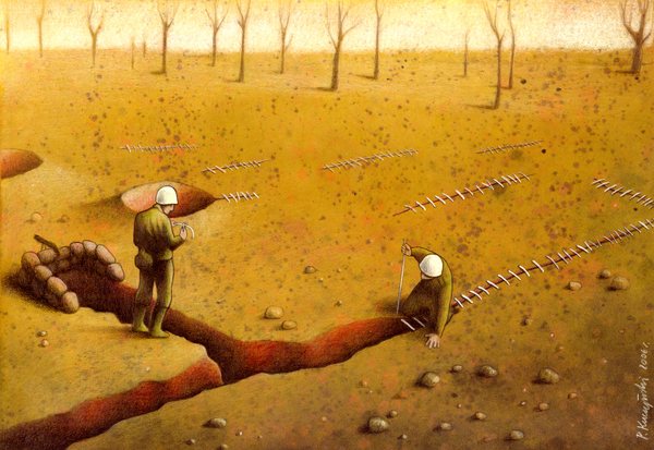 trenches Print