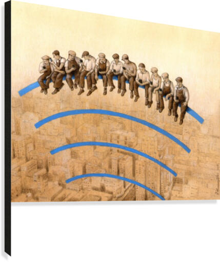 workers Canvas Print