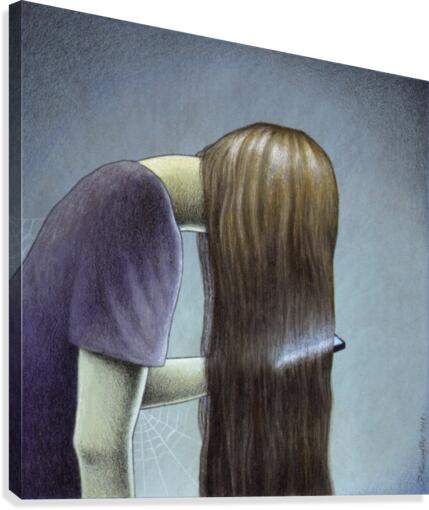 hair Canvas Print