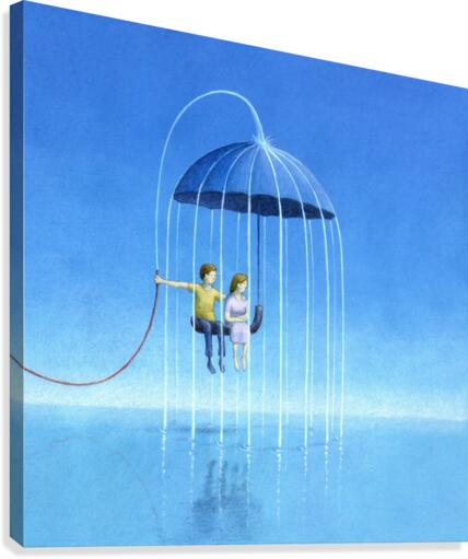 stay with me Canvas Print