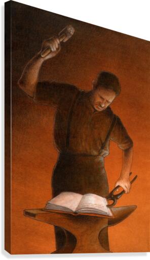 blacksmith Canvas Print