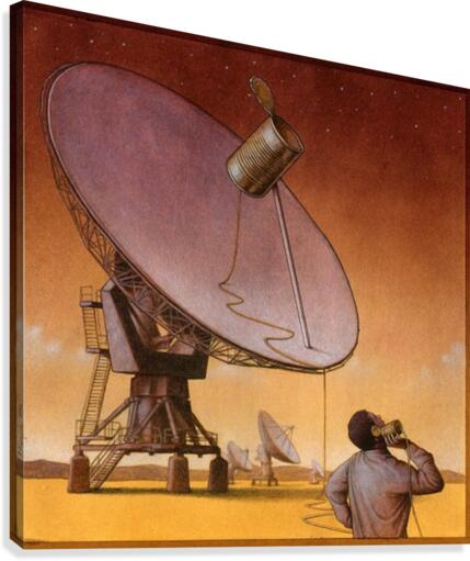 new technology Canvas Print