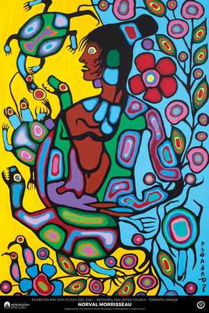 HD Acrylic and HD Metal - Morrisseau at  MET -  v. 2 -  Limited Edition of 10