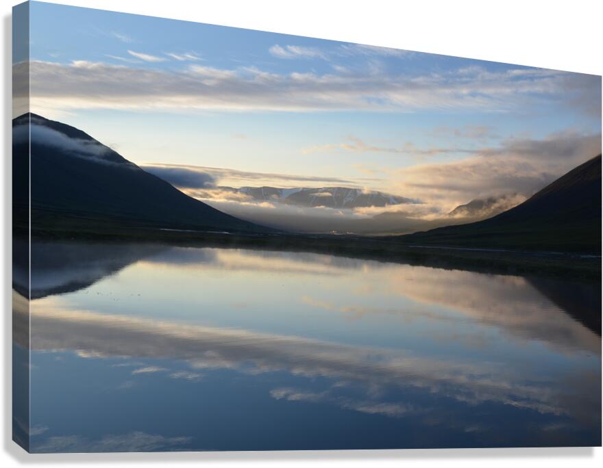 Iceland sunset Canvas Print