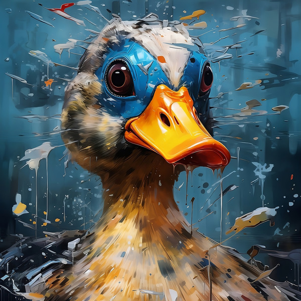 Ducking Chaos  Print