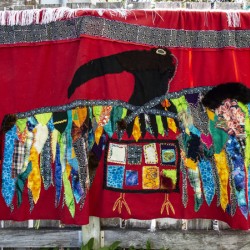 Thunderbird by Emily Lawson Fabric Artist