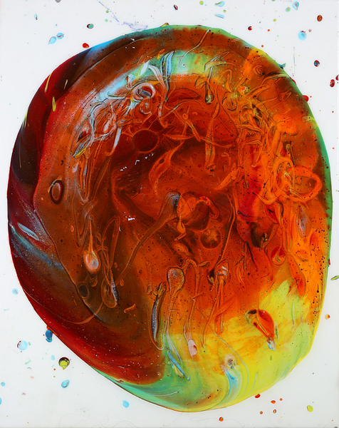Earth Egg  by Emrie J. Alvarado Print