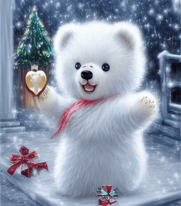 Kawaii Christmas Bear
