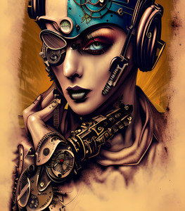 Tattoo Style Steampunk