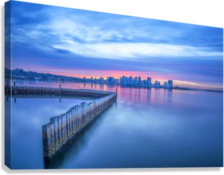 A Blue Hour Canvas Print