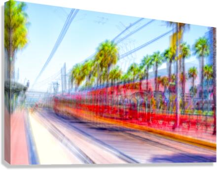 Moving On Through Canvas Print