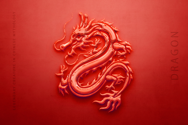 Chinese Dragon Print
