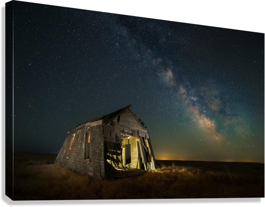 Collapsing Cottage I Canvas Print