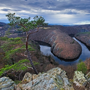 Horseshoe viewpoint - Vltava River - Czechia 