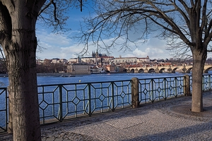 Charles Bridge and Prague Castle 