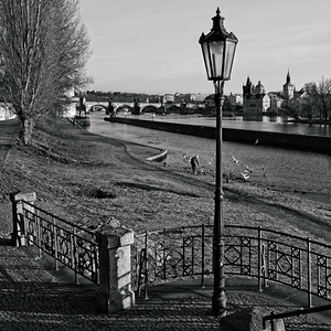  The Vltava embankment - Prague Czechia