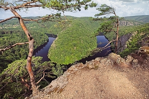 Vltava river Maj viewpoint Horseshoe Bend...No4