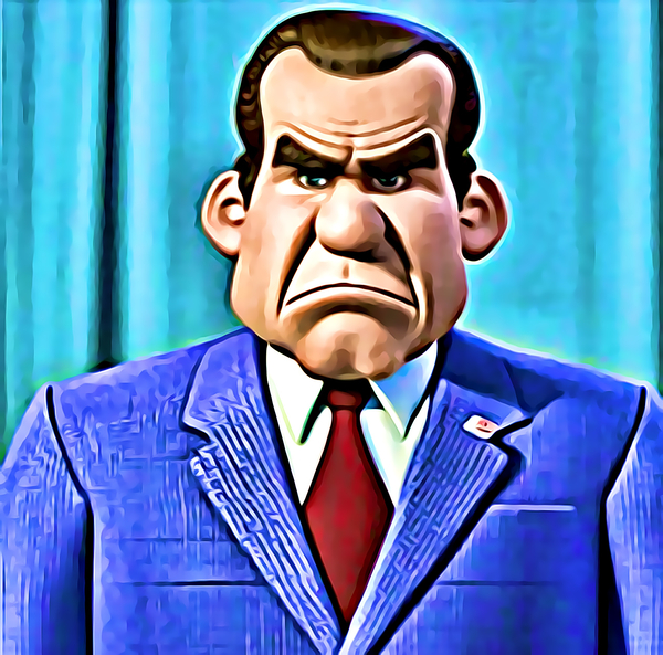 President37 Nixon Print