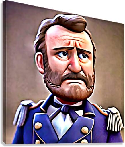 President18 Grant  Canvas Print