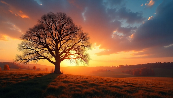 Eternal Sunset Glow by maraji hassan