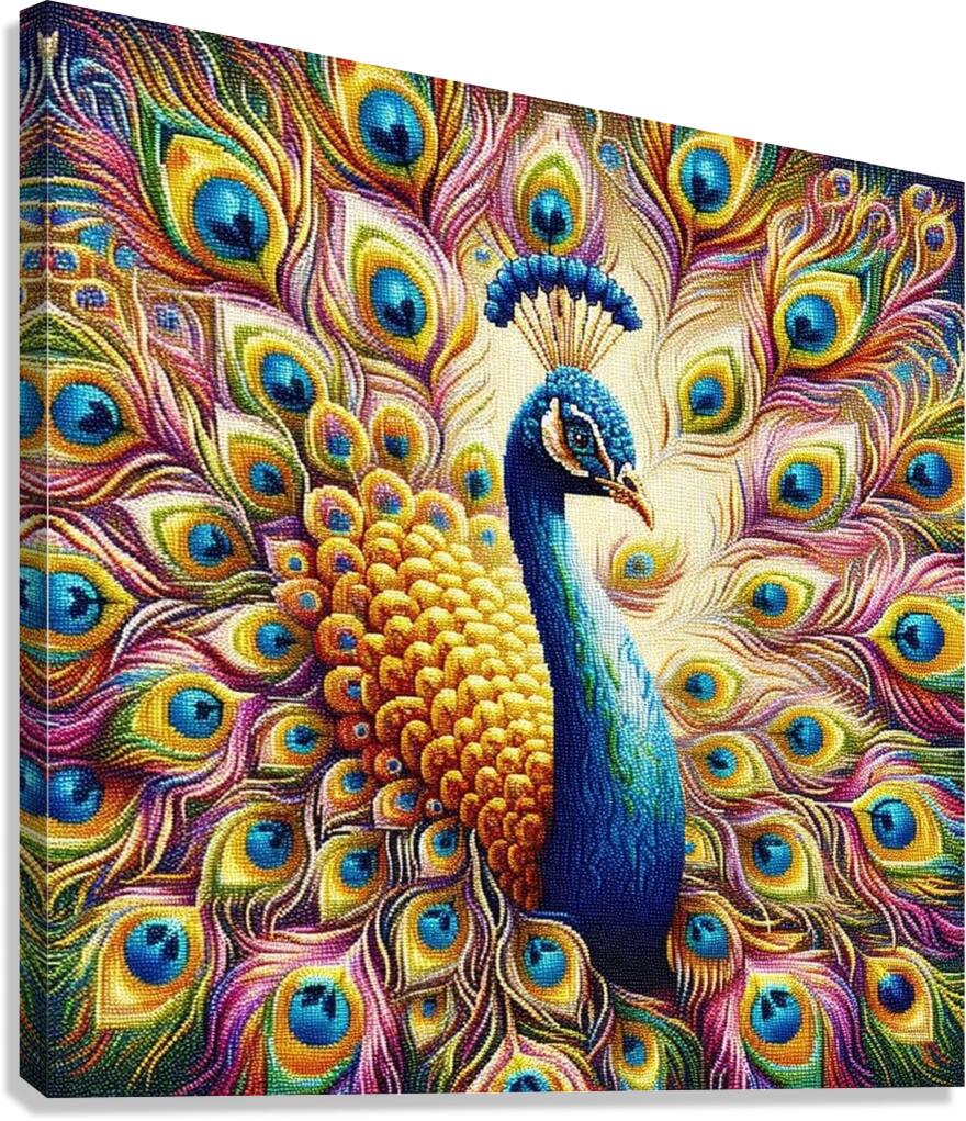 Royal Radiance” Canvas Print