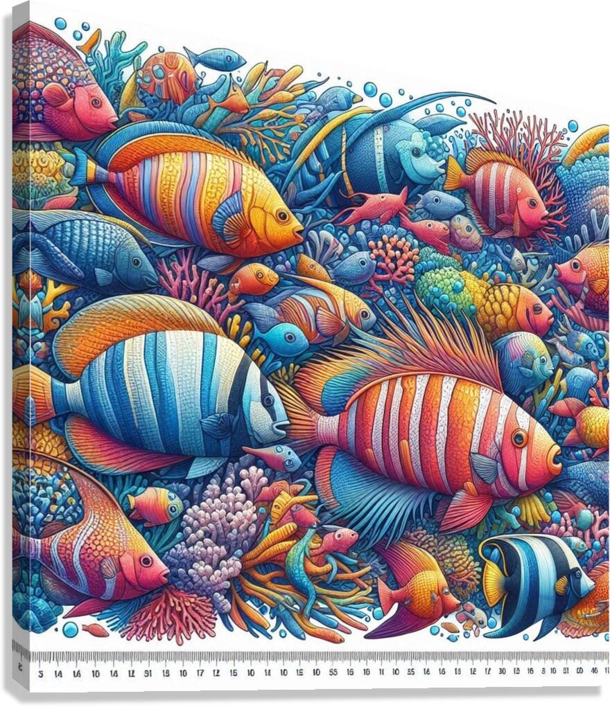Butterflyfish Canvas Print