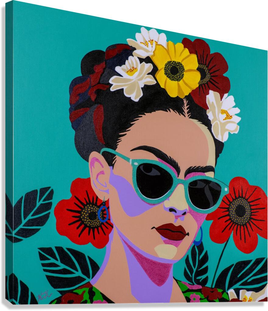 Malibu Frida  Canvas Print