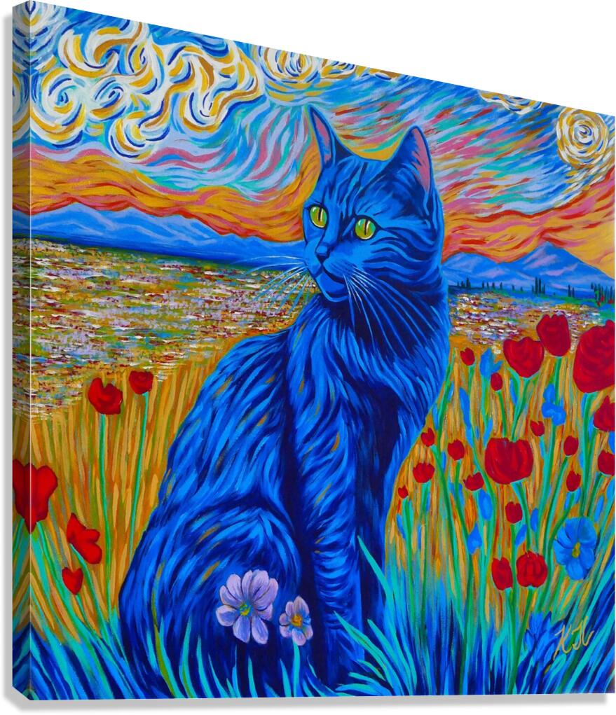 Van Gato  Canvas Print