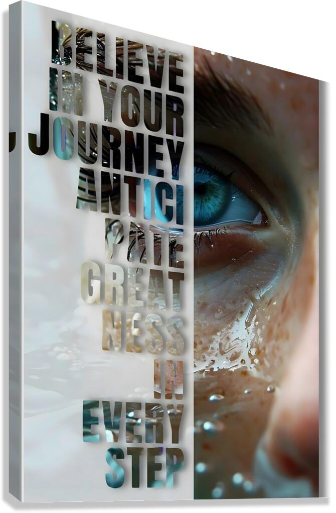 Anticipate Greatness  Canvas Print