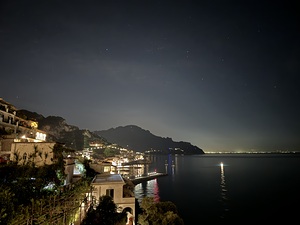 Nighttime in Amalfi