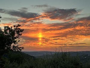A Texas Hill Country Sunset