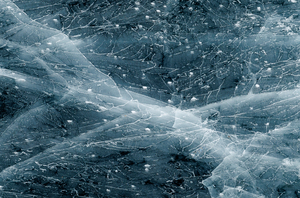 Chalk lake Ice