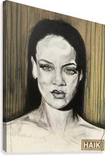 Rihanna Canvas Print