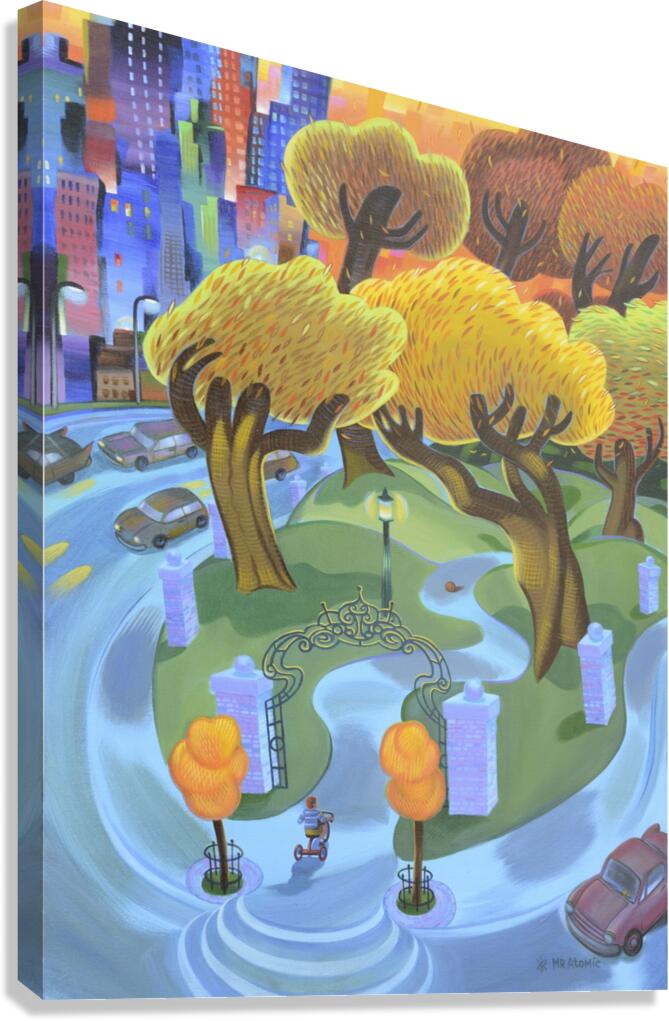 The Lost Ball Canvas Print