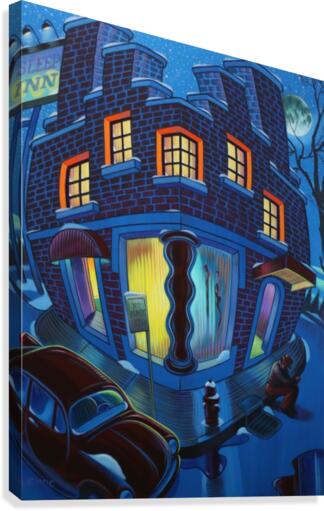 Sleep Inn Canvas Print