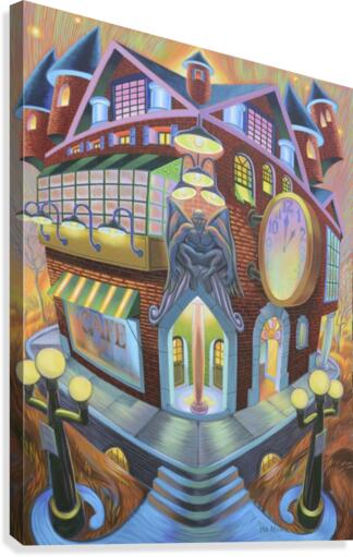 Gargoyle Inn Canvas Print