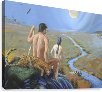 Under the Moon Canvas Print