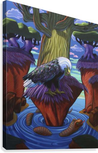 The Eagle has Landed Canvas Print