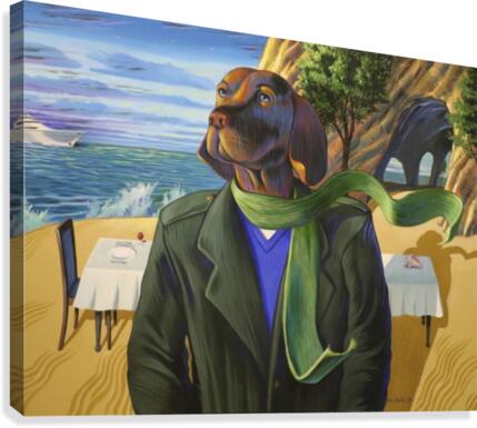 The Eccentric Canvas Print
