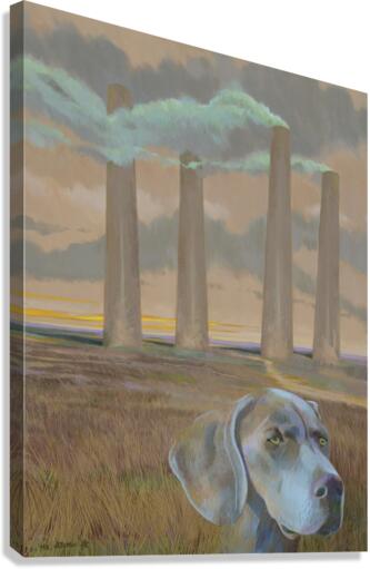 Running Fields Canvas Print