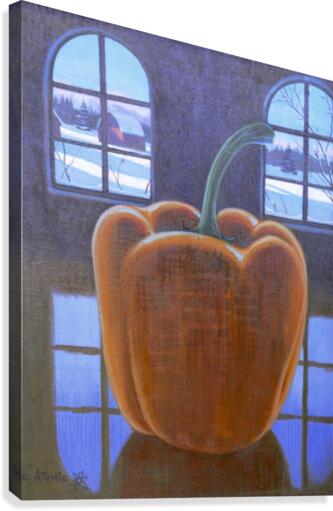 Winter Pepper Canvas Print