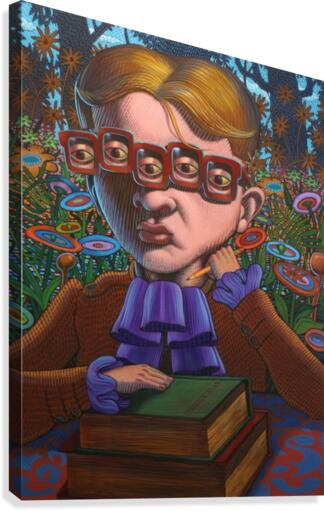 FiveEyedSweetBoy Canvas Print