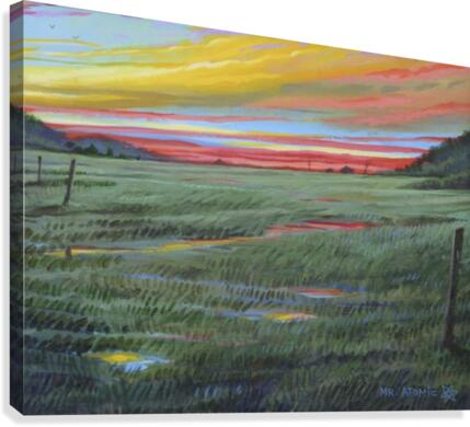 After the Rain Canvas Print
