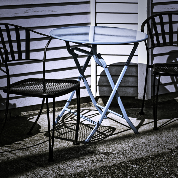 BLUE TABLE Print