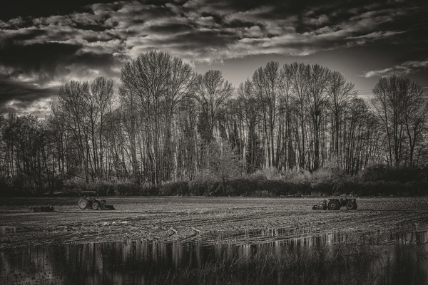 FARMLAND AT FINN SLOUGH by FOTOSQUARES COM